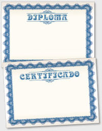 platilla de certificado o diploma TAT004