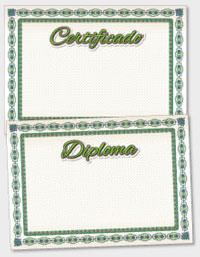 platilla de certificado o diploma TAT041