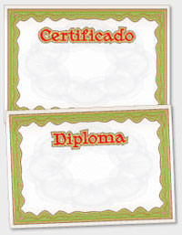 platilla de certificado o diploma TAT050