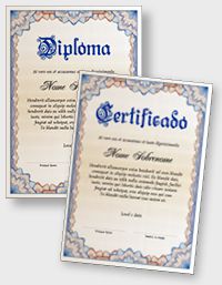 Certificado ou diploma interativo iPDFPT116