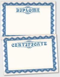 template de certificado ou diploma TAT004