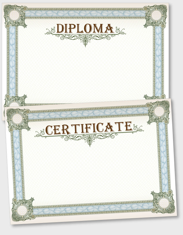 diploma template