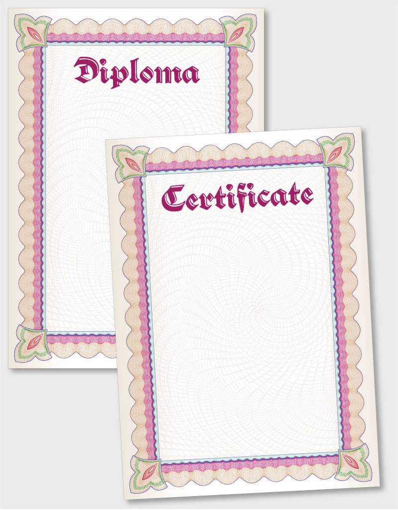 Diploma Template 12e