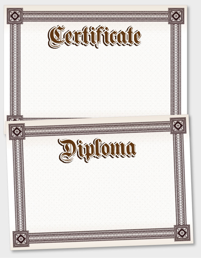 Certificate Template DCAT039