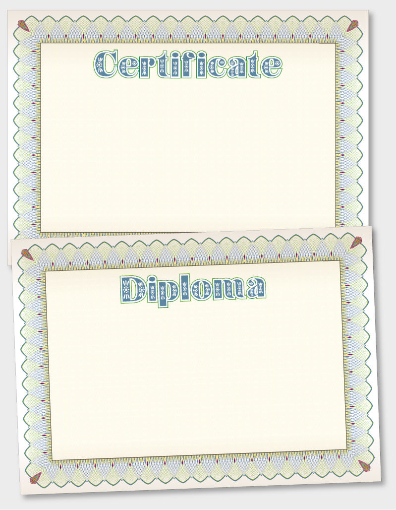 Certificate Template DCAT044