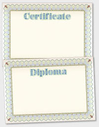 template de certificado ou diploma TAT0440