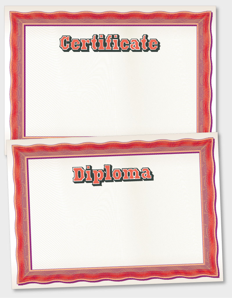 Certificate Template DCAT049