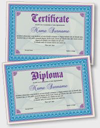 Certificado ou diploma interativo iPDFPT057