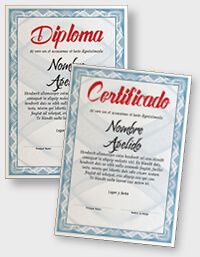 Certificado o Diploma Interactivo iPDFPT070