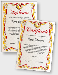 Certificado ou diploma interativo iPDFPT081