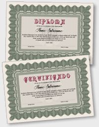 Certificado ou diploma interativo iPDFPT134