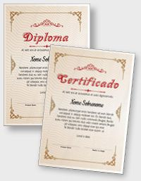 Certificado ou diploma interativo iPDFPT141